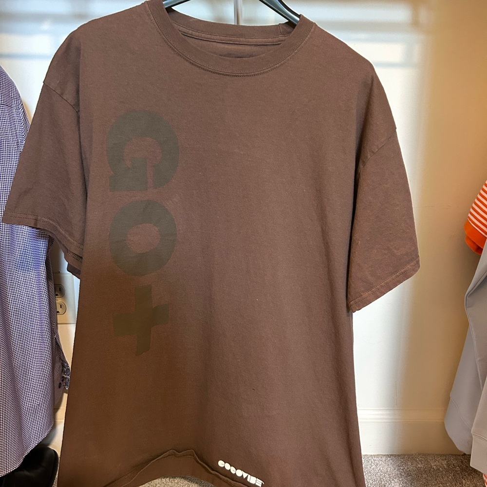 Brown Short Sleeve Tee